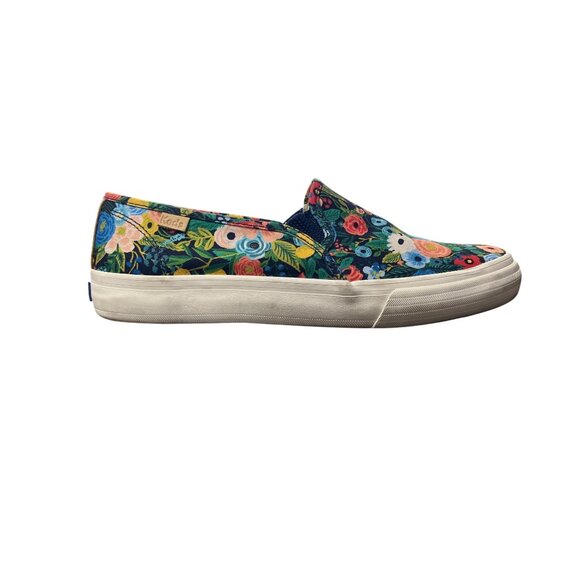 Rifle Paper Co. x Keds Womens Slip-On Floral Sneakers Size 7.5 - Picture 9 of 10